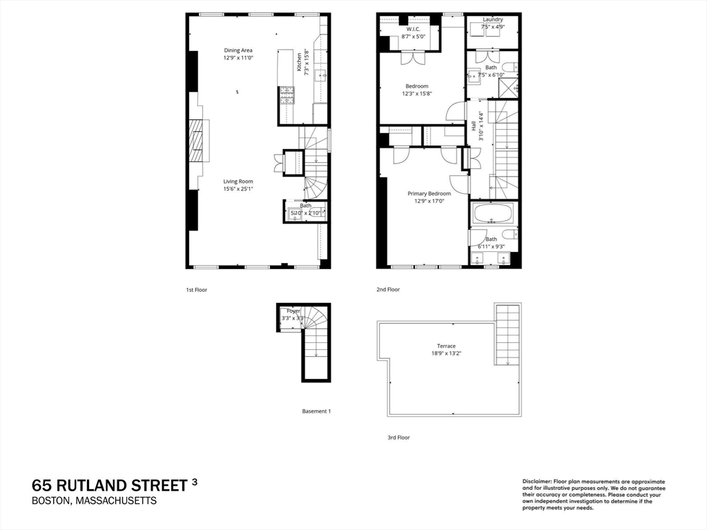 65 Rutland Street, Unit 3 Boston, MA 02118 - Photo 25 of 25