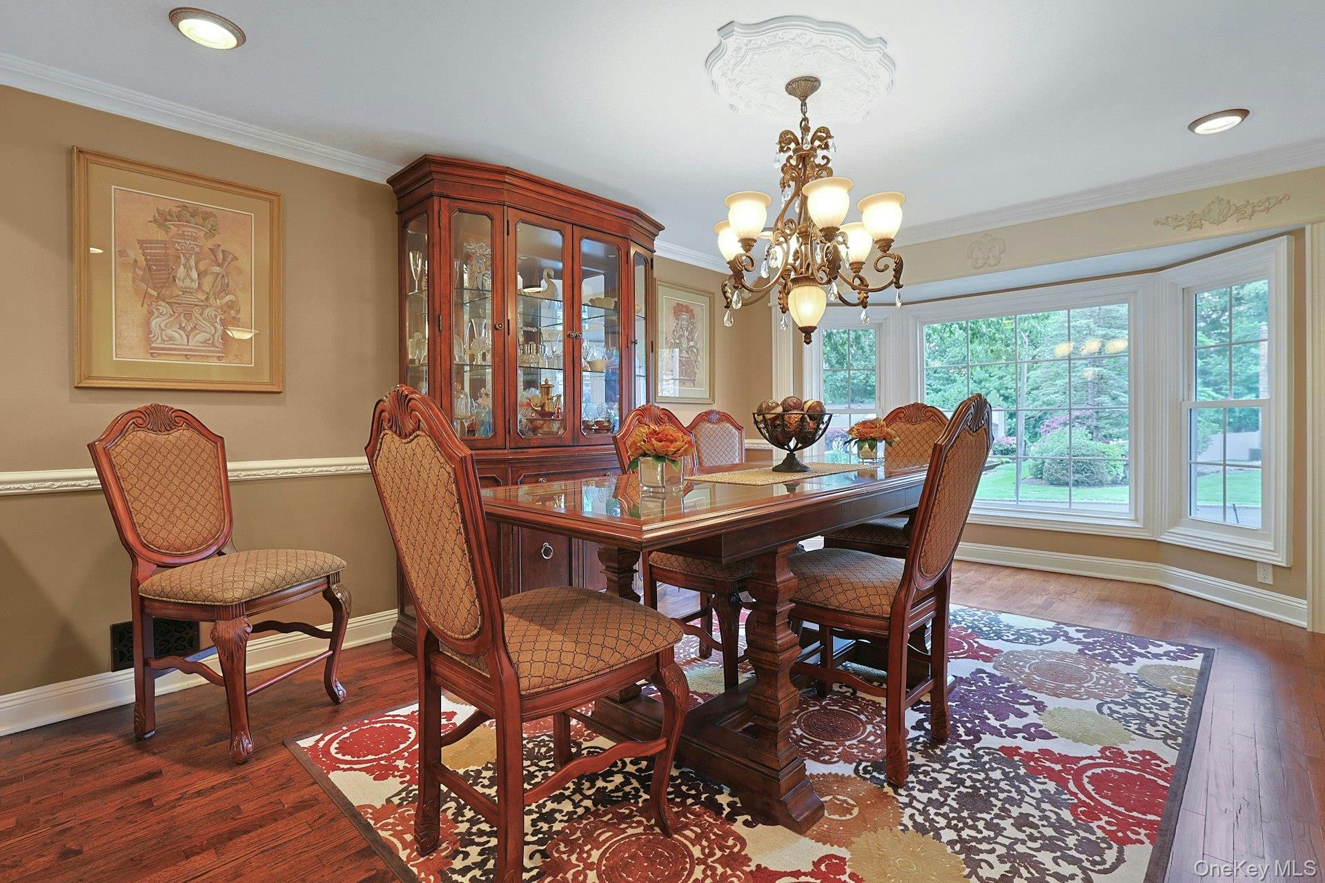 8 Dunmore Road New City, NY 10956 - Photo 11 of 48 a dining room with furniture a large window and wooden floor