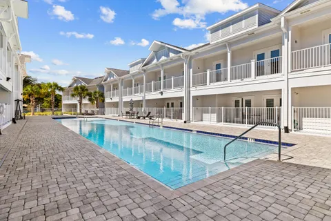 a view of a swimming pool