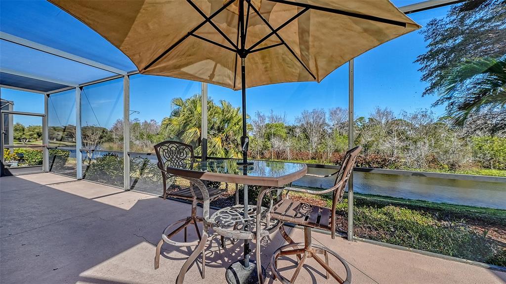 664 Crane Prairie Way Osprey, FL 34229 - Photo 52 of 69 a view of an outdoor sitting area with furniture and backyard