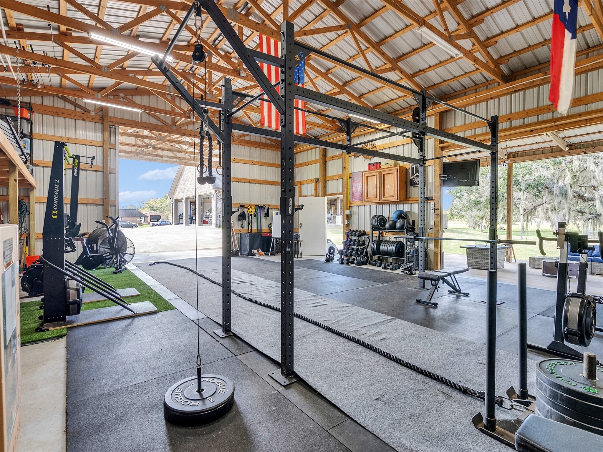 155 Horse Shoe Trail Angleton, TX 77515 - Photo 23 of 29 a view of a living room with furniture