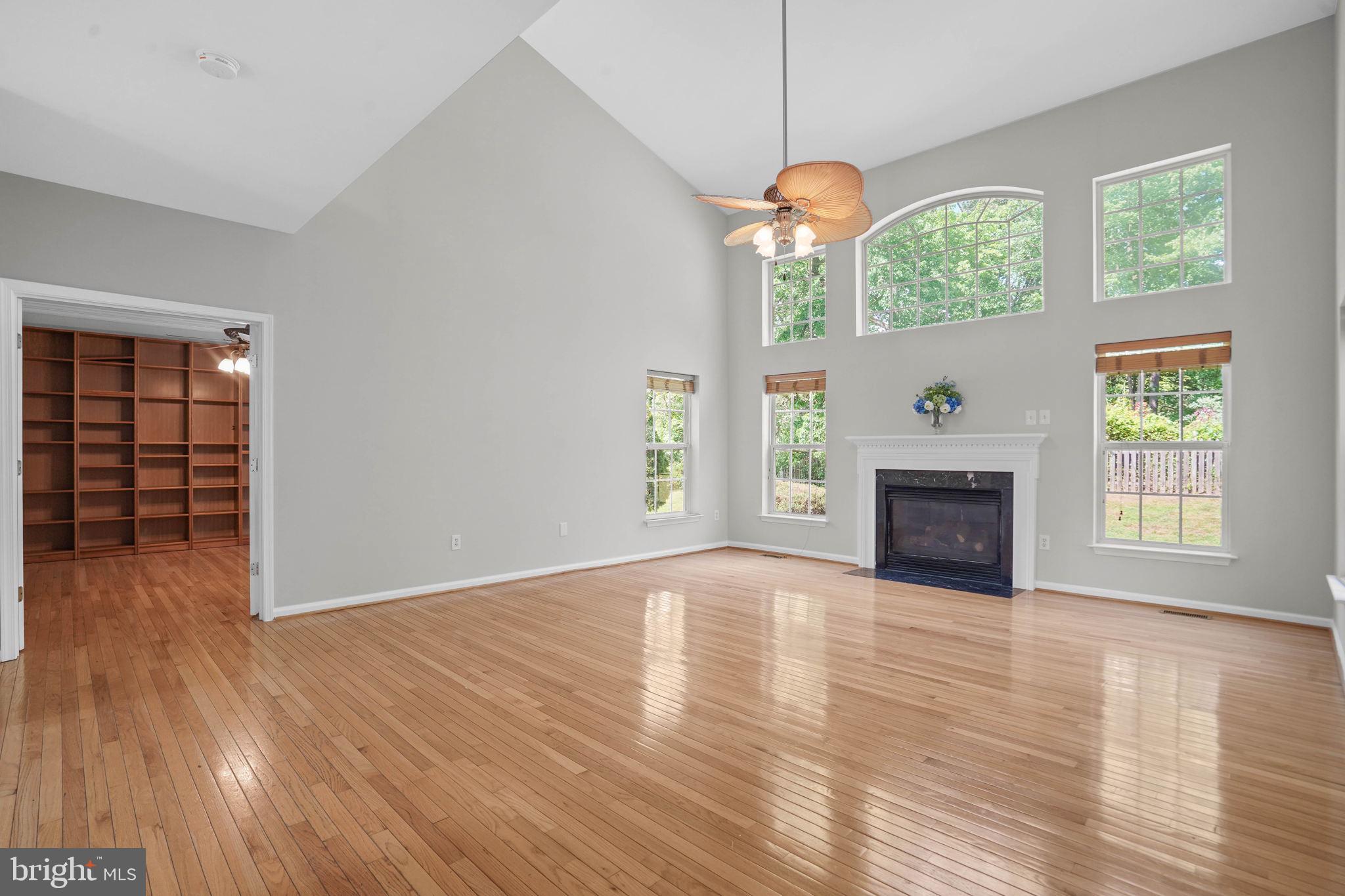 14309 Brass Wheel Road Boyds, MD 20841 - Photo 15 of 59 Family room with gas fireplace