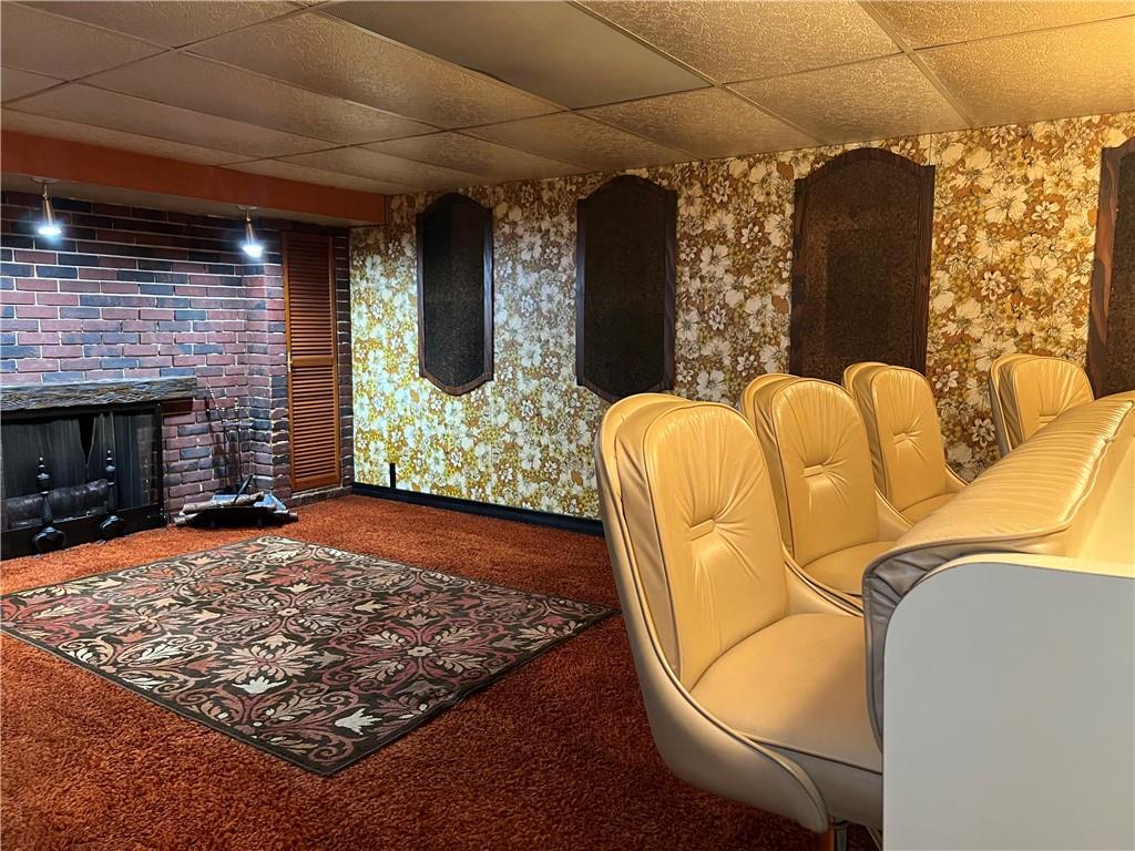 610 Walnut Drive Donora, PA 15033 - Photo 13 of 16 a view of a fireplace with wooden floor