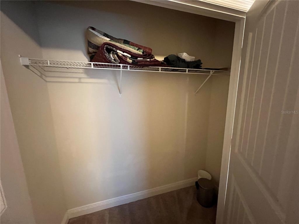 10742 Sunset Ridge Lane Orlando, FL 32832 - Photo 29 of 40 a view of walk in closet with empty racks