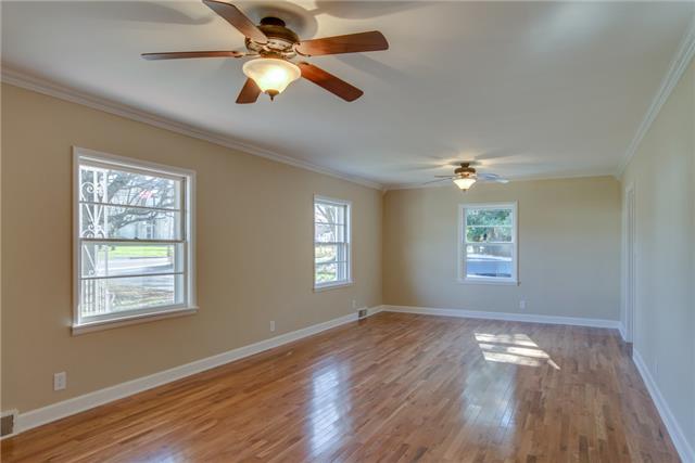 107 North Main Street Springfield, TN 37172 - Photo 3 of 12 Living Room with New Hardwood Floors - Lots of Windows