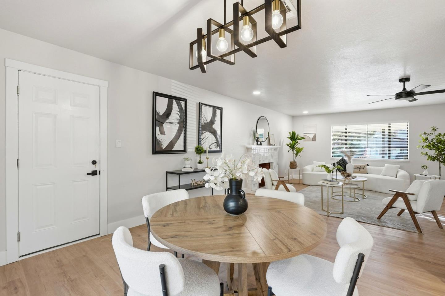 221 Pinon Avenue Pinole, CA 94564 - Photo 14 of 31 a view of a dining room with furniture window and wooden floor