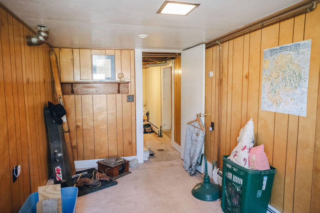 128 Crowley Island Road Gouldsboro, ME 04624 - Photo 35 of 38 Partially finished basement
