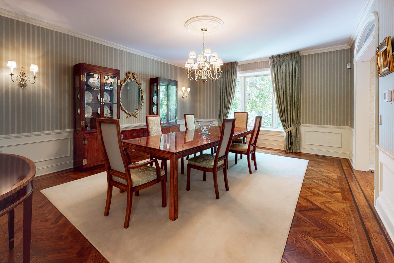 731 Hollow Tree Ridge Road Darien, CT 06820 - Photo 15 of 43 a view of a dining room with furniture and window