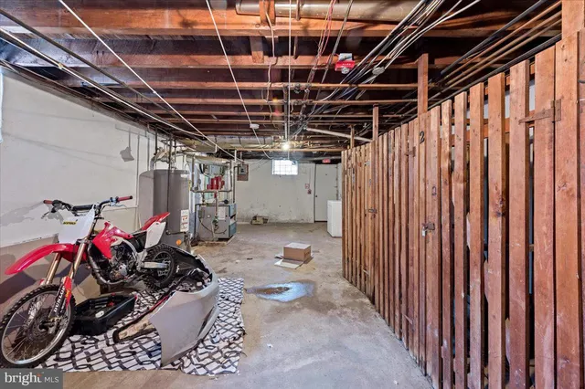 a view of a storage & utility room