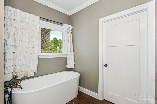 a view of small space with racks on the wall