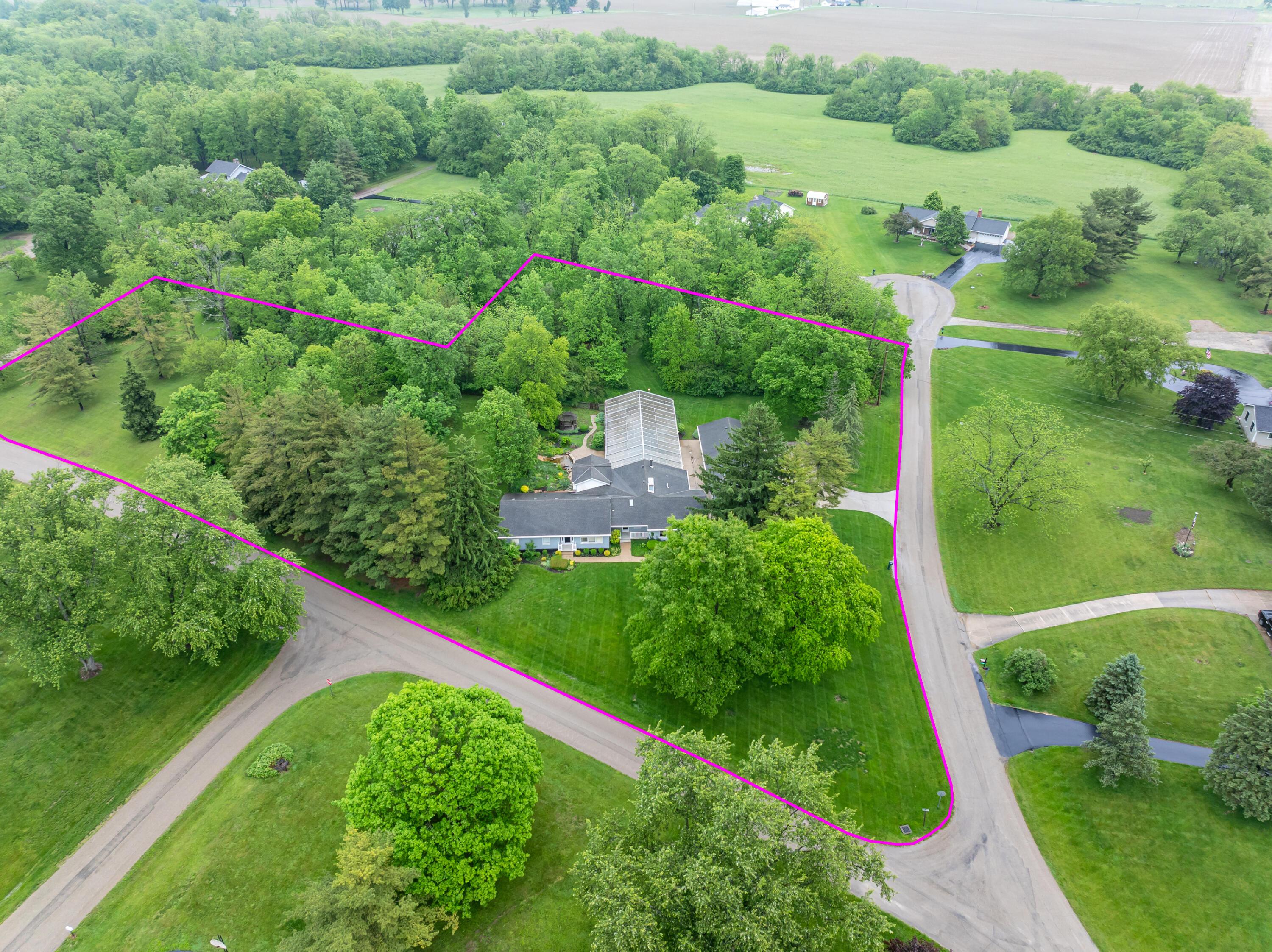 1625 Rustic Ridge Road Urbana, OH 43078 - Photo 6 of 67 Aerial View