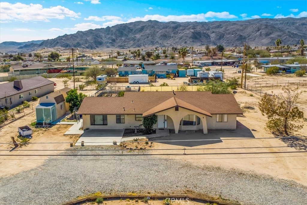 72775 2 Mile Road Twentynine Palms, CA 92277 - Photo 54 of 55 an aerial view of residential houses