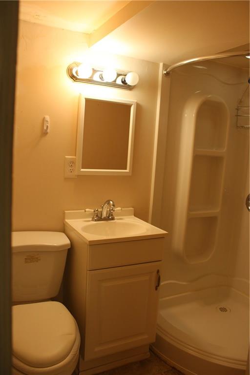 825 Geyer Road Pittsburgh, PA 15212 - Photo 17 of 20 a bathroom with a sink mirror vanity and toilet
