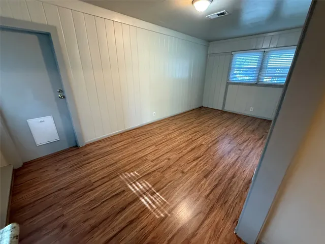 wooden floor in an empty room