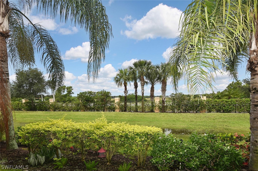 3840 Cherrybrook Loop Fort Myers, FL 33966 - Photo 28 of 32 a view of a garden with palm trees