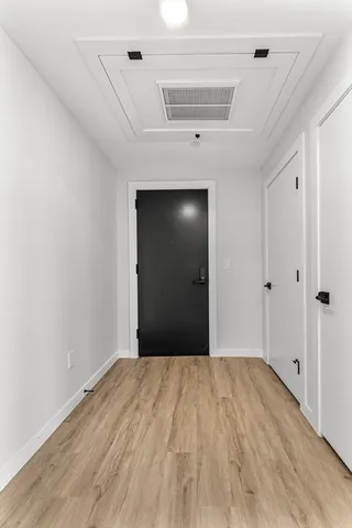 a view of empty room