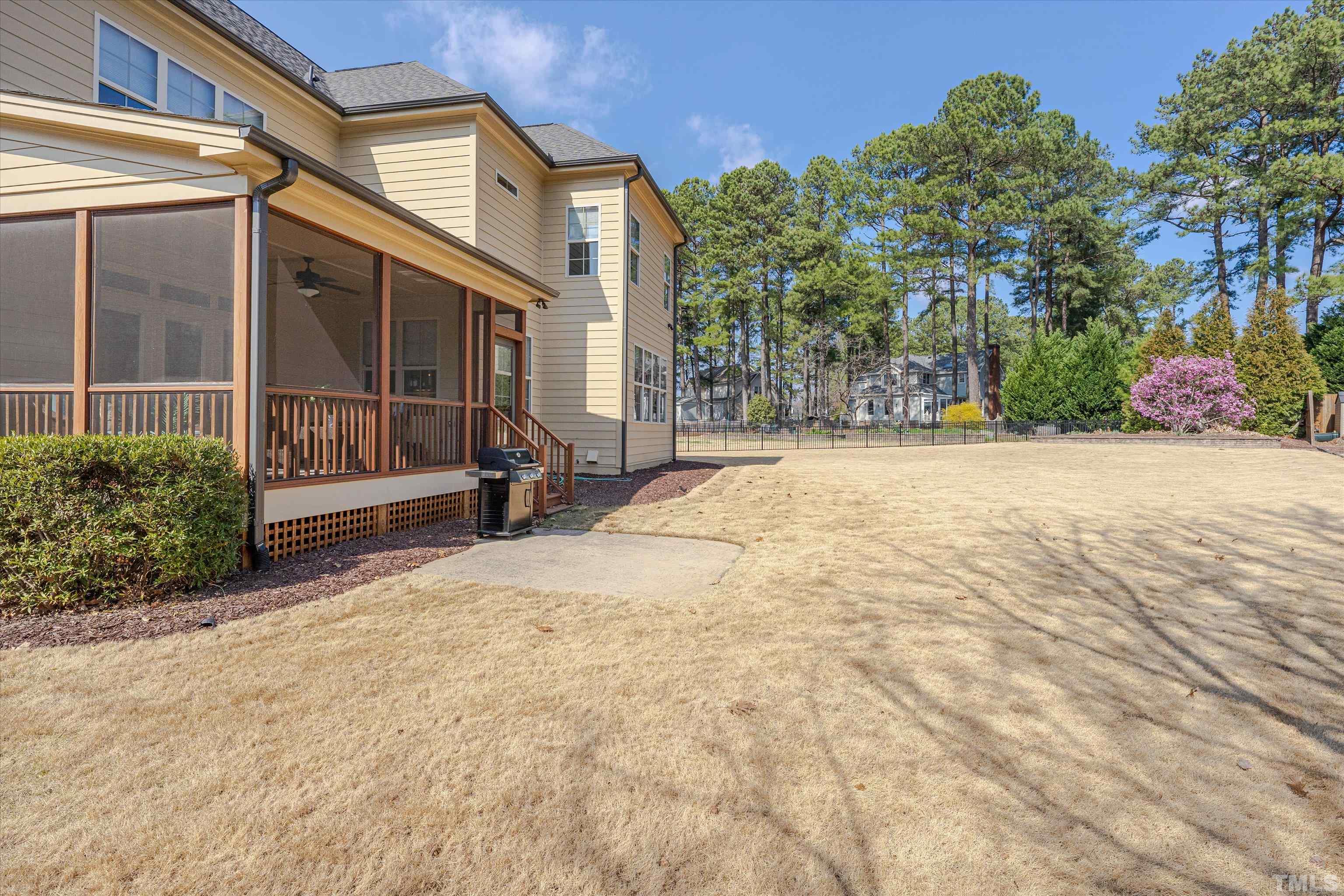 2704 Full Circle Raleigh, NC 27613 - Photo 31 of 32 a view of a house with backyard and sitting area