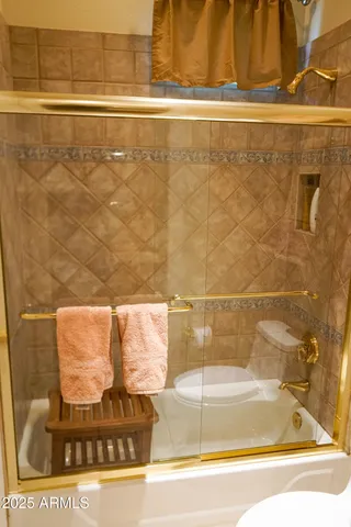 a view of a bathtub in a bathroom