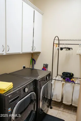 a room with storage and utility