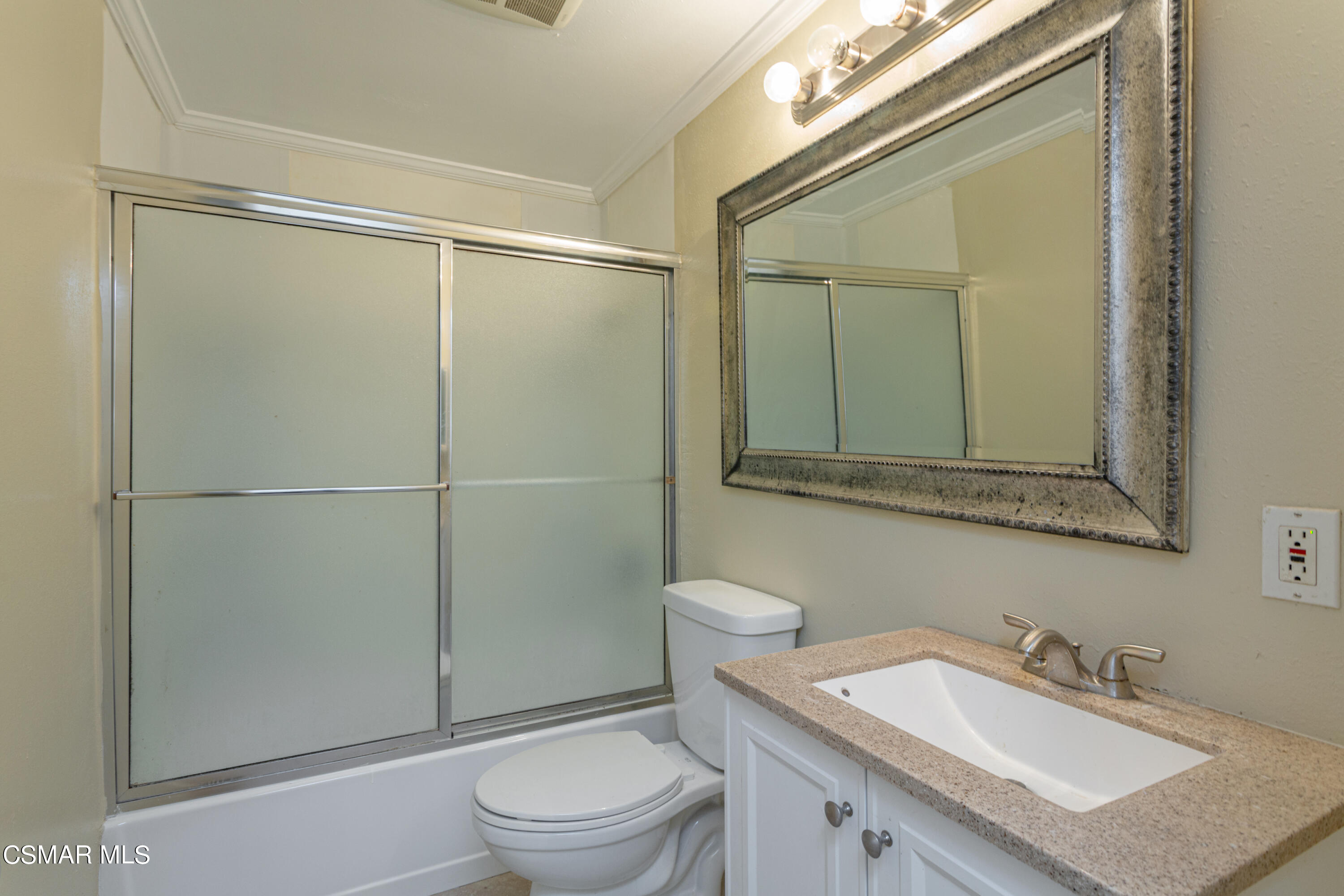 2291 Lysander Avenue Simi Valley, CA 93065 - Photo 18 of 25 a bathroom with a sink a toilet and shower