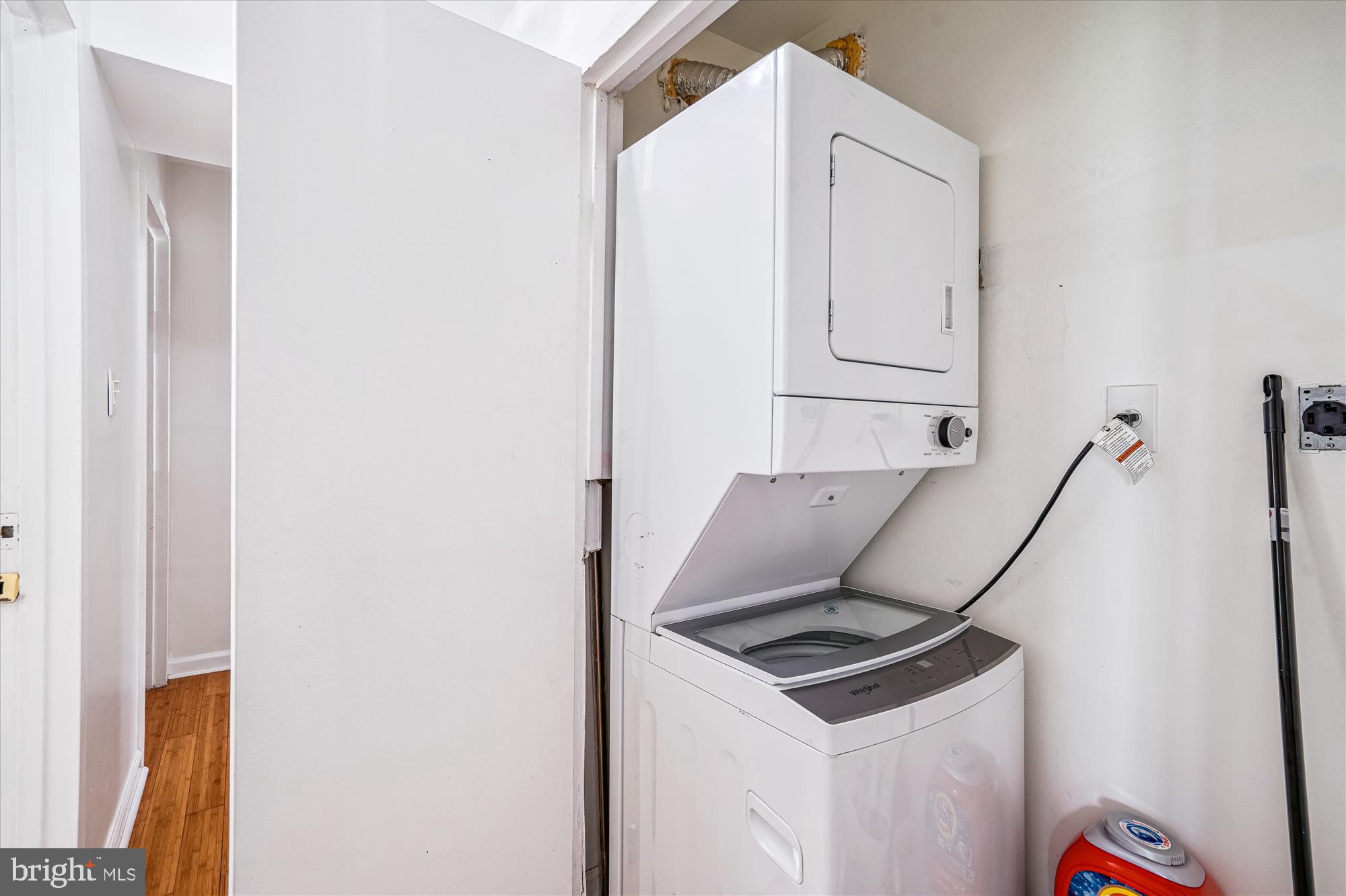 3946 Bel Pre Road, Unit 4 Silver Spring, MD 20906 - Photo 17 of 30 a utility room with dryer and washer