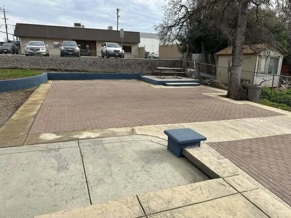 a view of a swimming pool