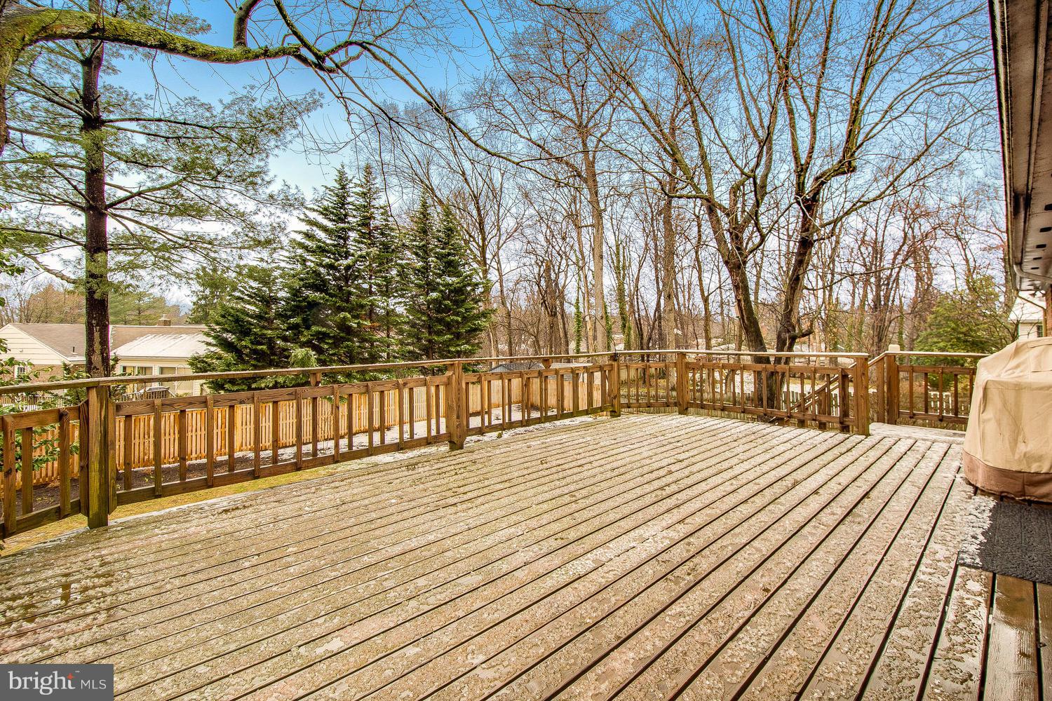 18908 Bloomfield Road Olney, MD 20832 - Photo 26 of 30 a view of wooden deck