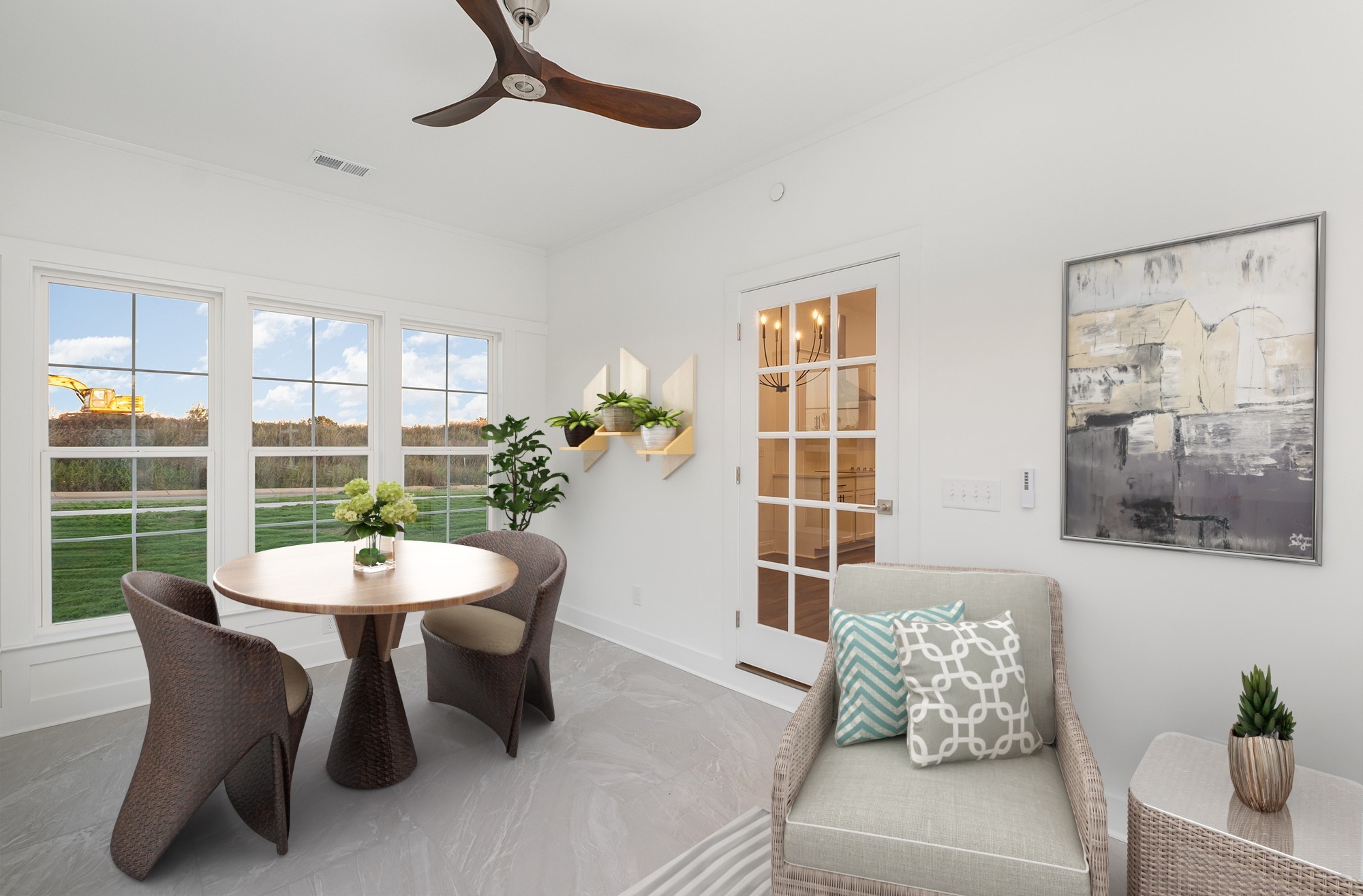 6425 Waymeet Dr Spring Hill Spring Hill, TN 37174 - Photo 29 of 40 a view of a dining room with furniture window and outside view