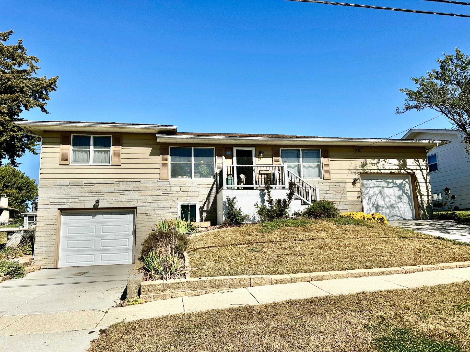 a view of a house with patio