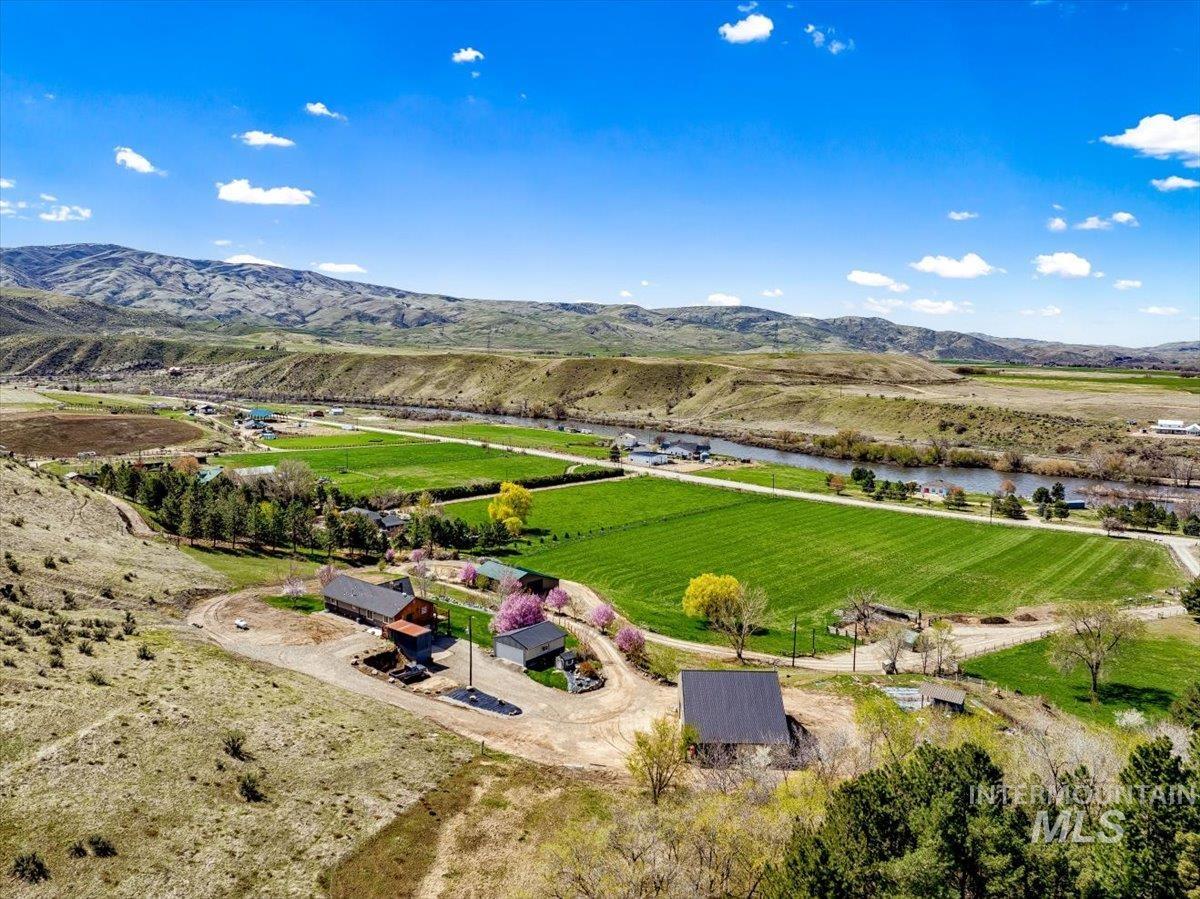 11714 Chukar Ridge Lane Horseshoe Bend, ID 83629 - Photo 9 of 50 Aerial view of sparsely populated area featuring mountains