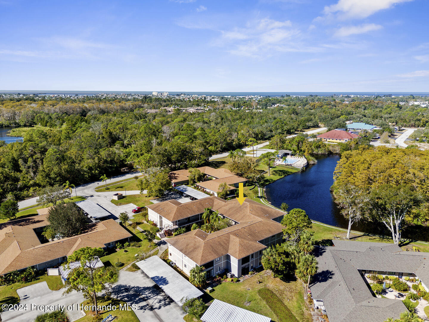 7721 Cosme Drive Hudson, FL 34667 - Photo 5 of 28 an aerial view of multiple house