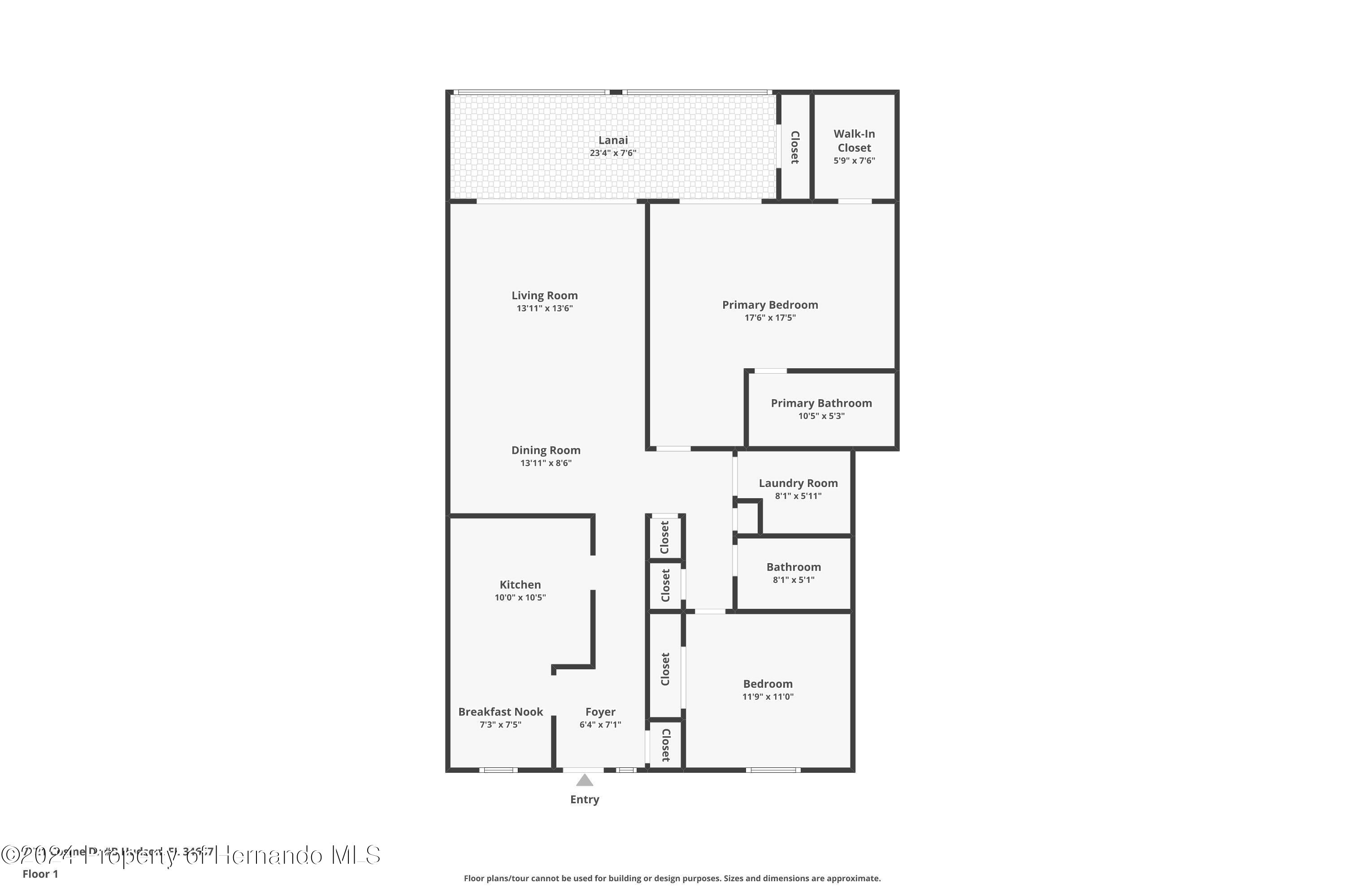 7721 Cosme Drive Hudson, FL 34667 - Photo 6 of 28 a picture of a floor plan