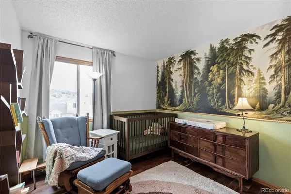 a room with furniture and a window