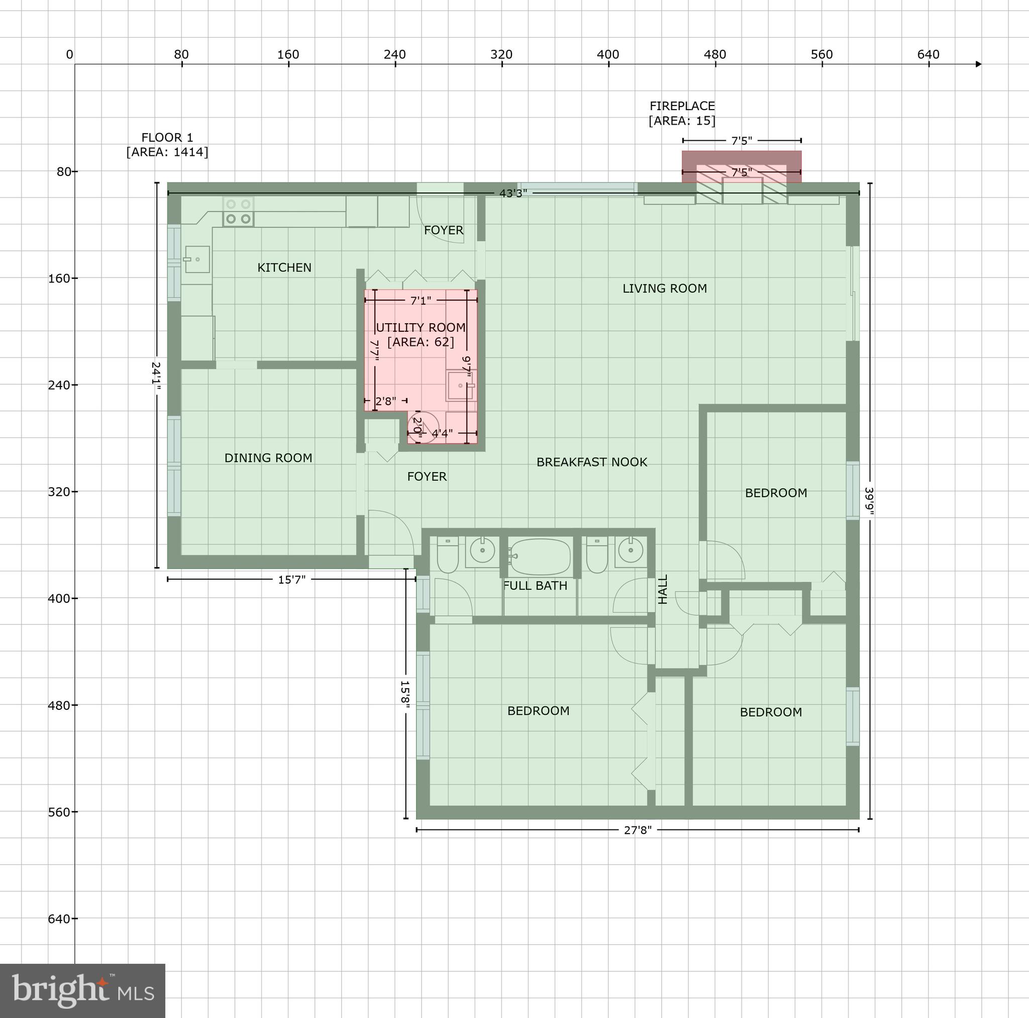 7121 Chamberlain Road Windsor Mill, MD 21244 - Photo 13 of 13 Floor Plan