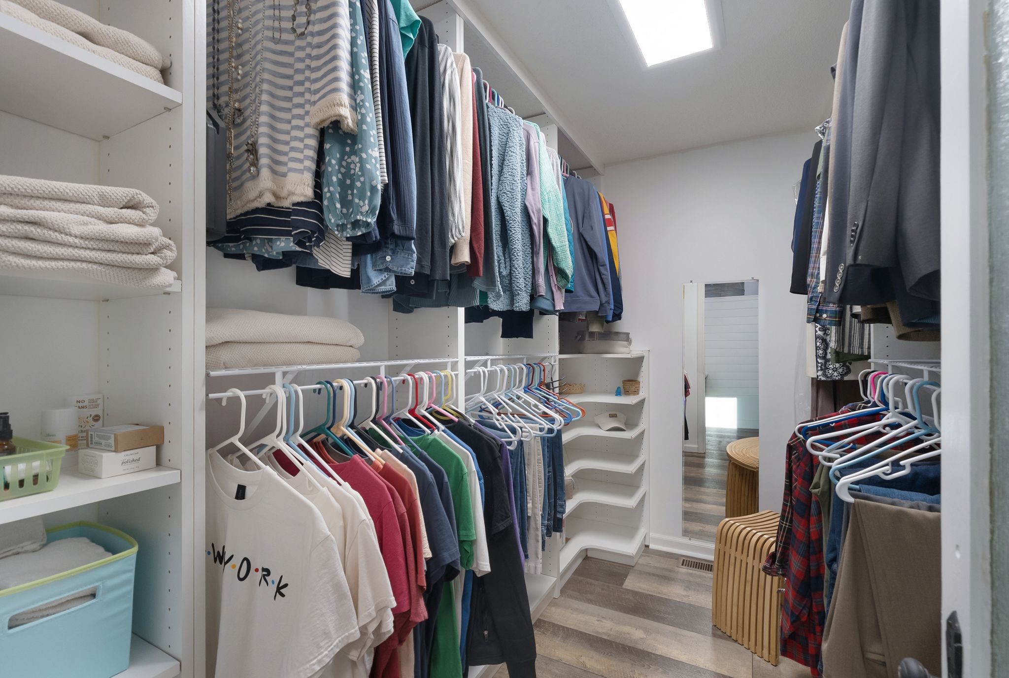485 Rigney Road Manchester, TN 37355 - Photo 39 of 61 a view of walk in closet with clothes and shoes