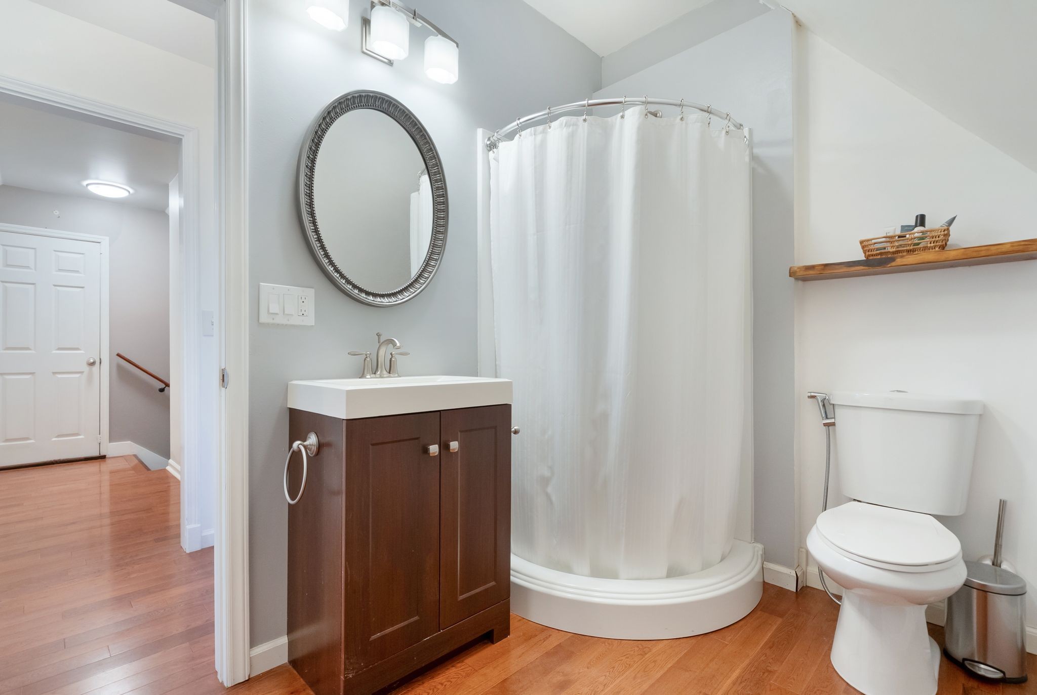 485 Rigney Road Manchester, TN 37355 - Photo 47 of 61 a bathroom with a sink a toilet and a mirror