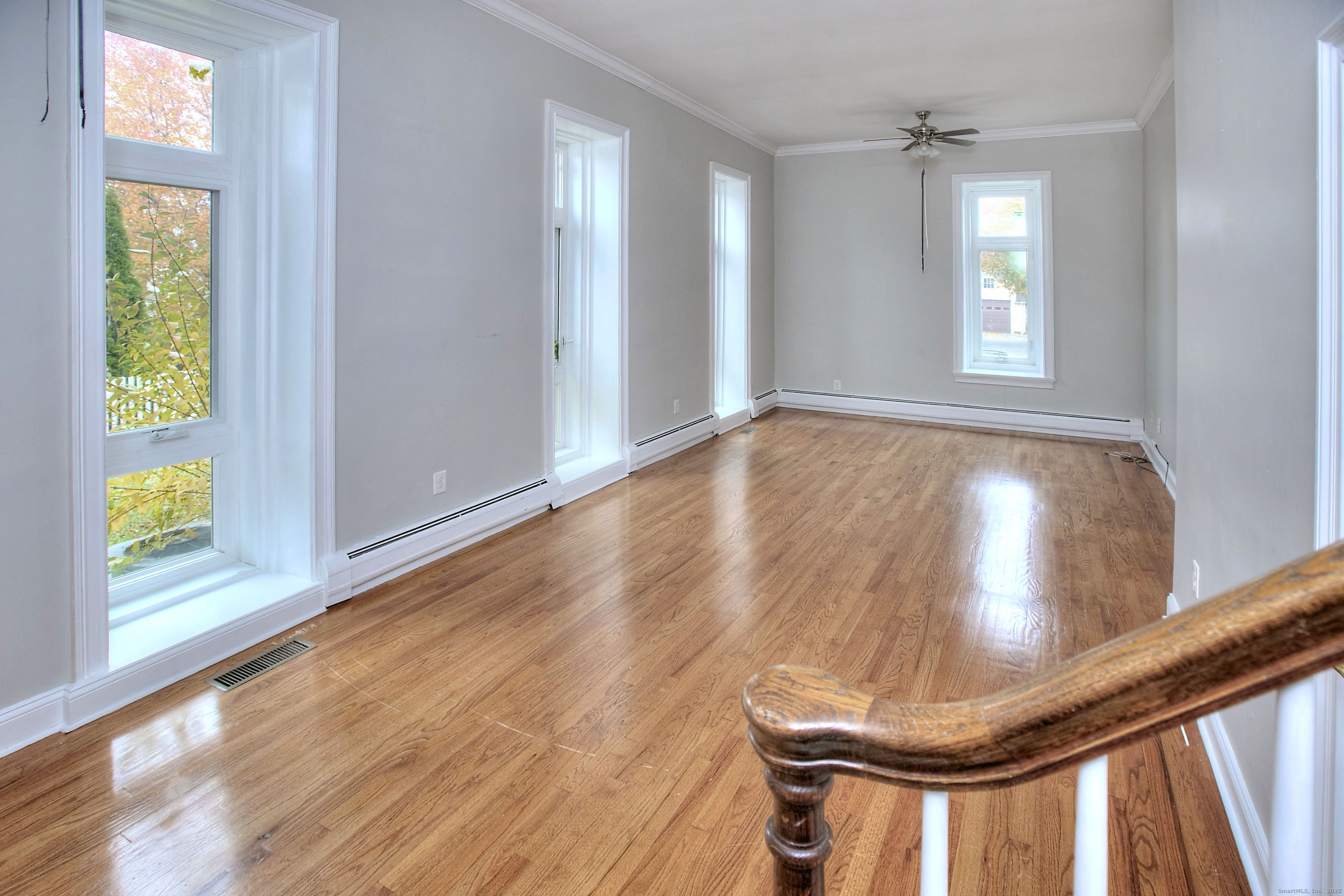 300 Soundview Avenue Fairfield, CT 06825 - Photo 7 of 28 a view of entryway with wooden floor