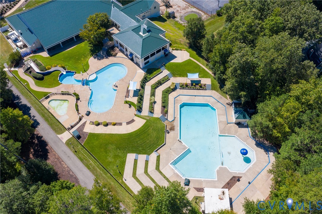 222 Water Pointe Court Midlothian, VA 23112 - Photo 19 of 19 Expansive pool area featuring multiple swimming po