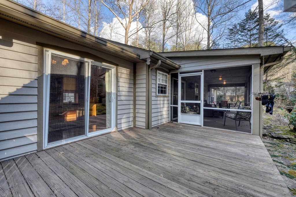 4868 Swallows Creek Road Hiawassee, GA 30546 - Photo 41 of 59 a view of a house with wooden floor