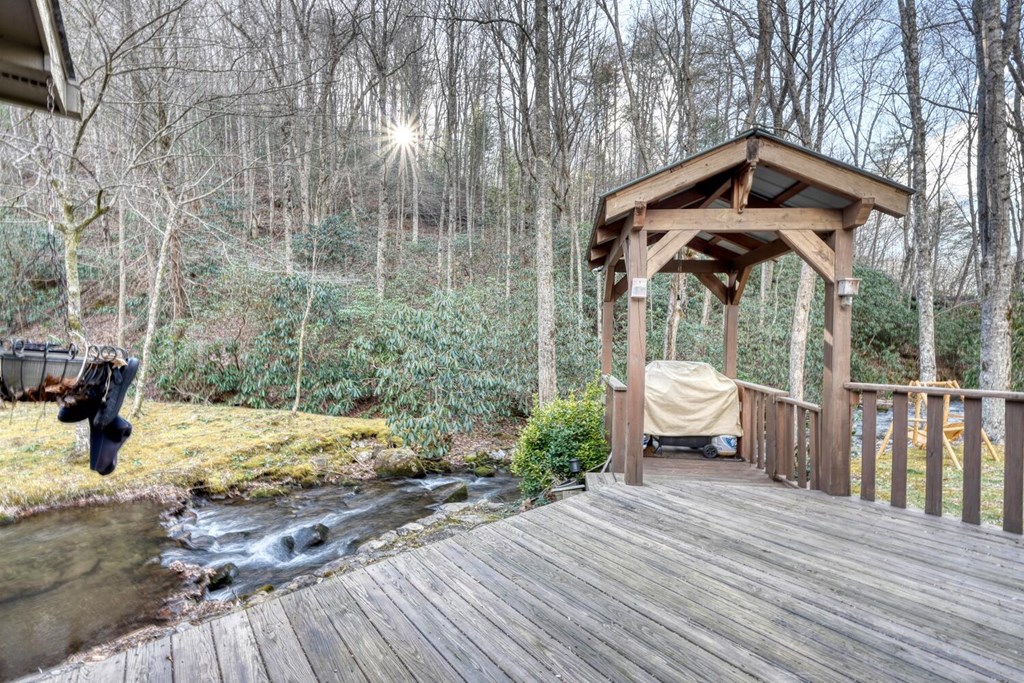 4868 Swallows Creek Road Hiawassee, GA 30546 - Photo 42 of 59 a view of a two chairs in the deck