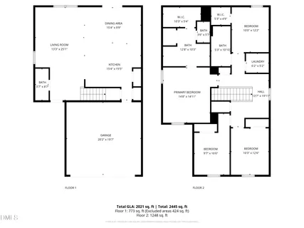 a picture of a floor plan