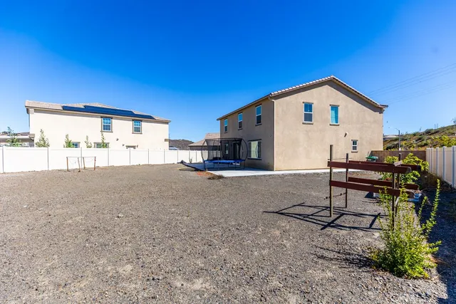 a house view with a outdoor space