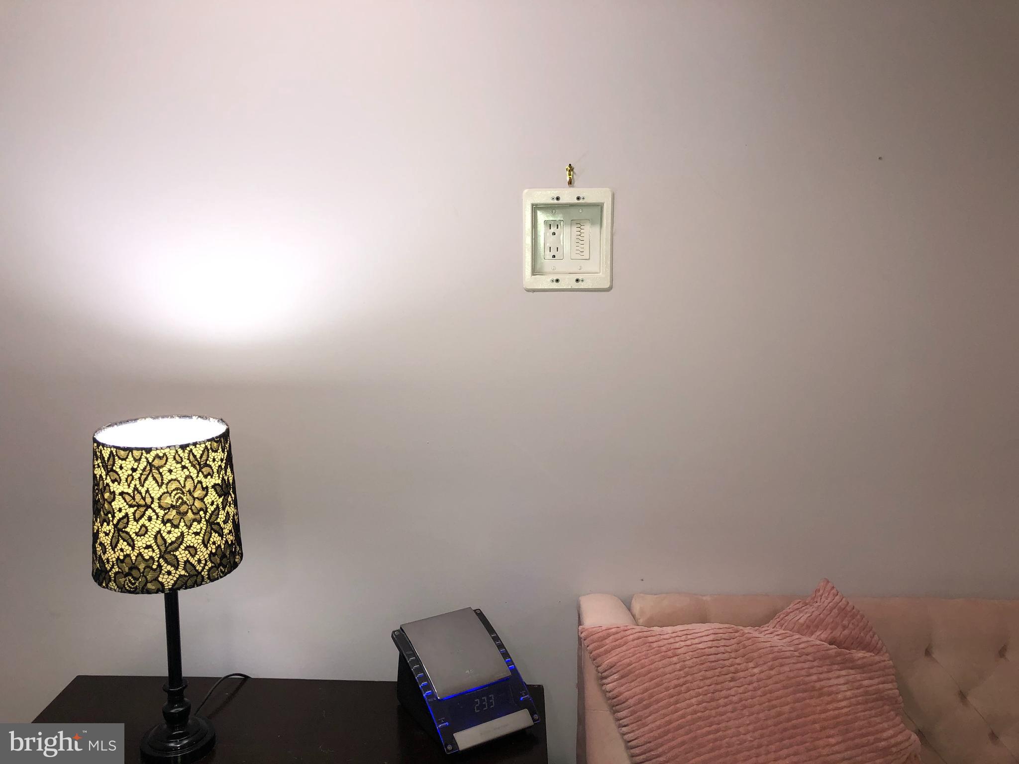 4575 Courtneys Corner Road Sumerduck, VA 22742 - Photo 114 of 145 Another TV Mount with Cord Conduit in Wall