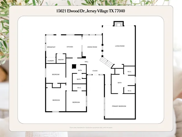 $2,650 | 15621 Elwood Drive, Jersey Village, TX 77040