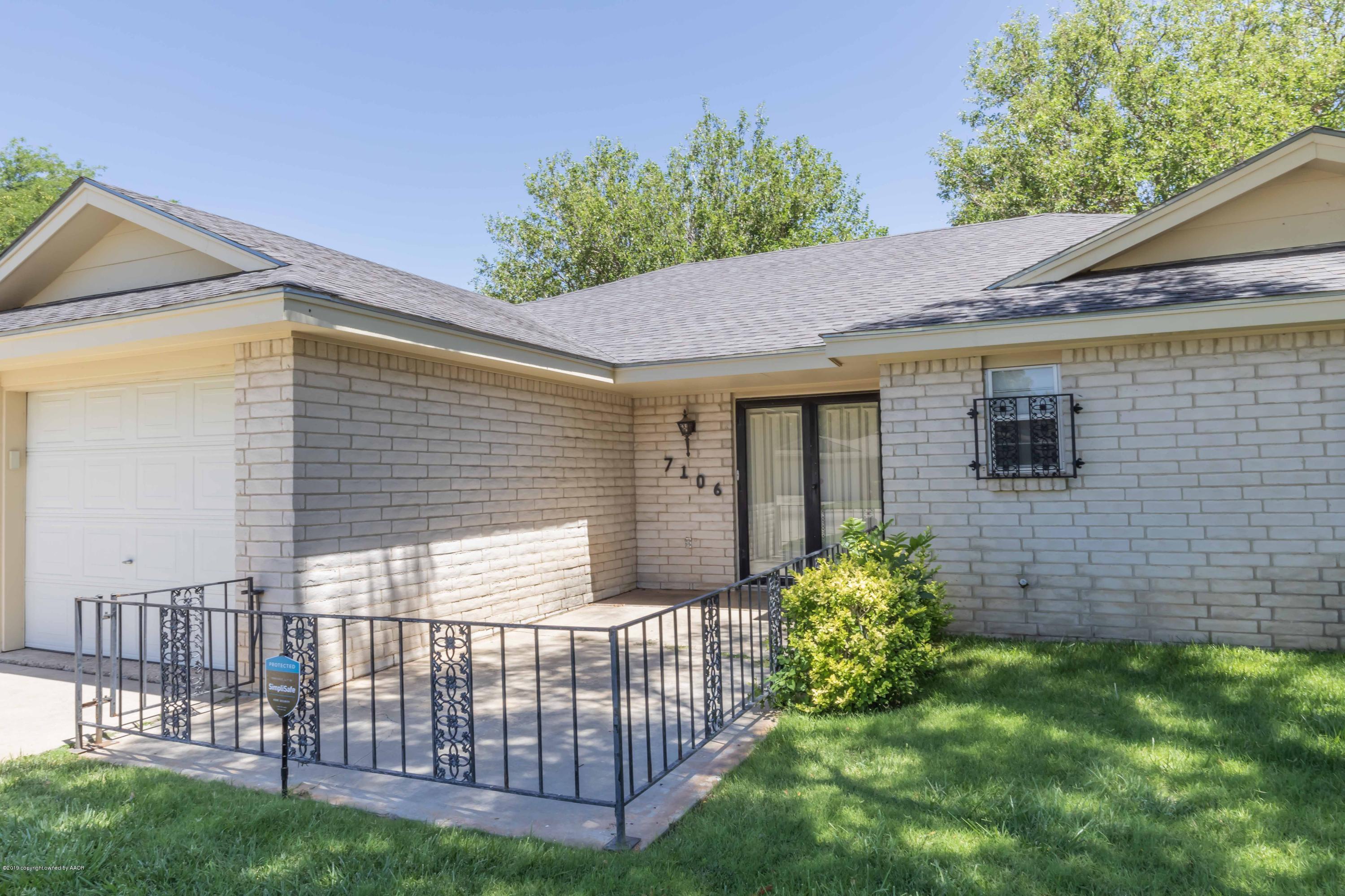7106 Gainsborough Road Amarillo, TX 79106 - Photo 3 of 33 FRONT VIEW 3