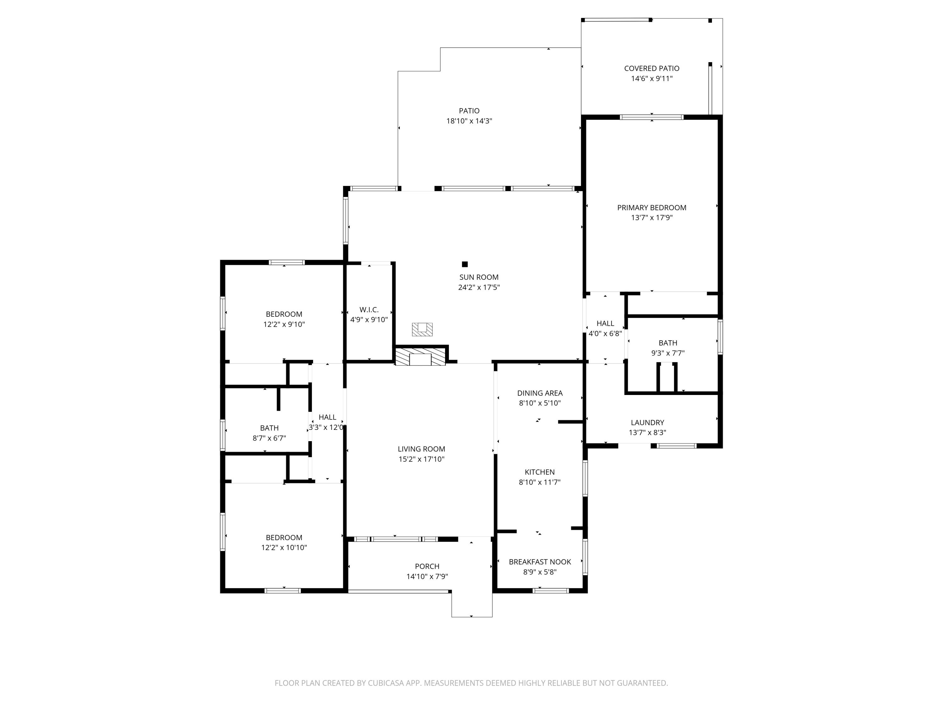 4485 Placer Road Redding, CA 96001 - Photo 77 of 77 2D Floor Plan for 4485 Placer Road