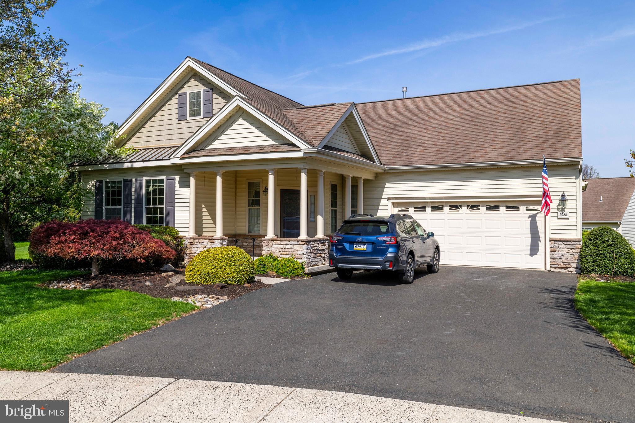 1028 Conway Court Warminster, PA 18974 - Photo 2 of 32 a car parked in front of white house