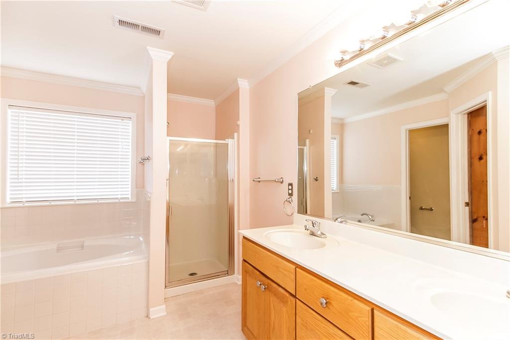1757 Hanford Hills Road Graham, NC 27253 - Photo 13 of 24 Master bath