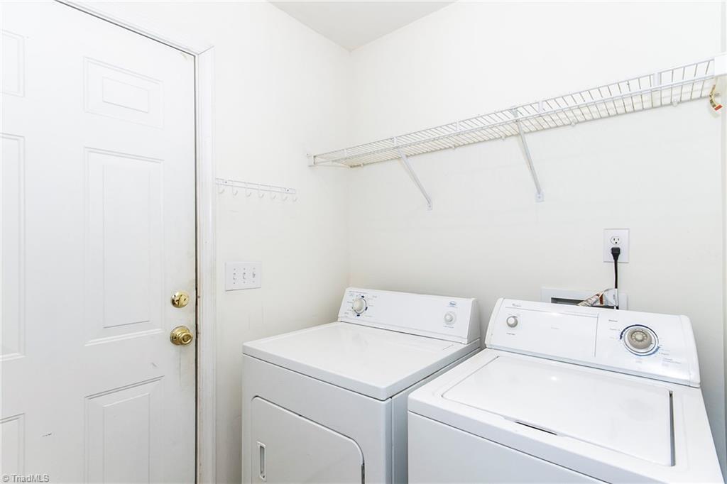 1757 Hanford Hills Road Graham, NC 27253 - Photo 21 of 24 Laundry - washer/dryer incl.