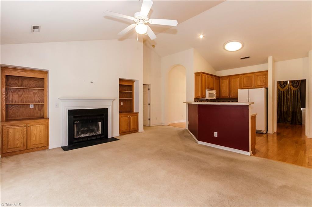 1757 Hanford Hills Road Graham, NC 27253 - Photo 7 of 24 Hardwoods in kitchen